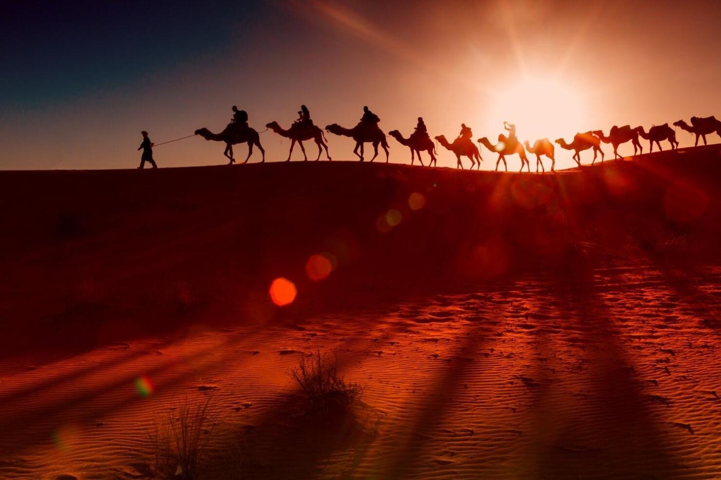 Aladdin Merzouga Camp Exterior photo